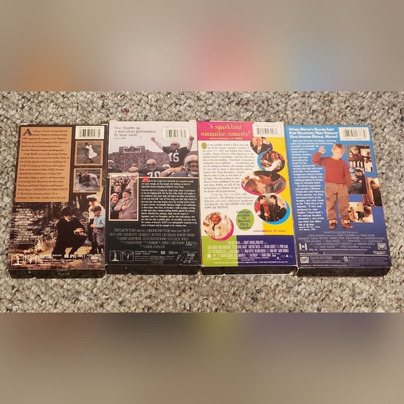 Set of 4 Classic VHS Movies of the 1990s - Picture 2 of 2